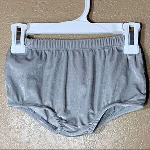 Cat & Jack baby girl gray velvet bloomers